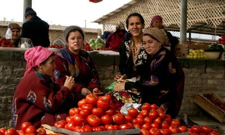 Khiva Market Scene