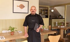 Mat Follas at his The Wild Garlic restaurant and hotel