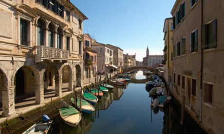 The pretty port of Chioggia, on the Venetian lagoon. 