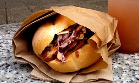 A pork and beef sandwich from Re-Up