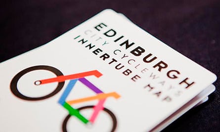 Cycling the Edinburgh Innertube
