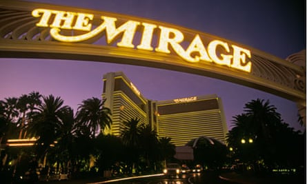 The Mirage hotel resort and casino, Las Vegas.