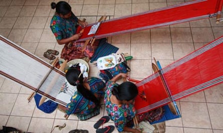 Mayan weavers, Guatemala