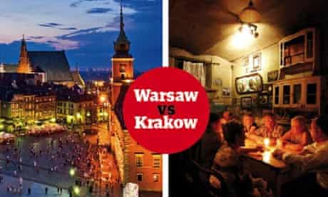 Warsaw vs Krakow