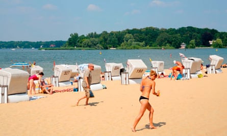 Berlin beach lake