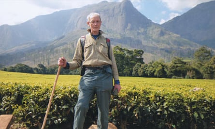William Atkinson at the end of his journey through the Mulanje Massif.