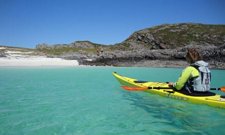 Sea kayak to remote beaches from Lochalsh