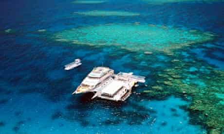Agincourt Reef in the Great Barrier Reef, Australia.