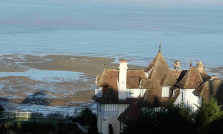 Bellevue beach hotel, Normandy, France