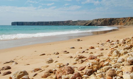 Mareta Beach in southern Portugal