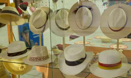 Traditional Panama hats, Cuenca, Ecuador