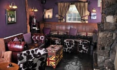 Roaring fires and bold prints at the General Burgoyne, Great Urswick.