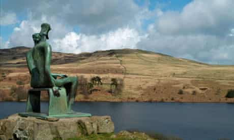 Henry Moore sculptures at Glenkiln, Scotland