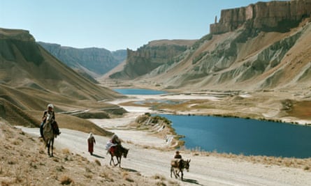 Nomads Traveling Near Band-I-Amir Lakes, Afghanistan