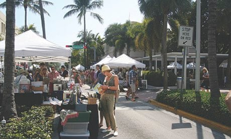 Lincoln Road market, Miami