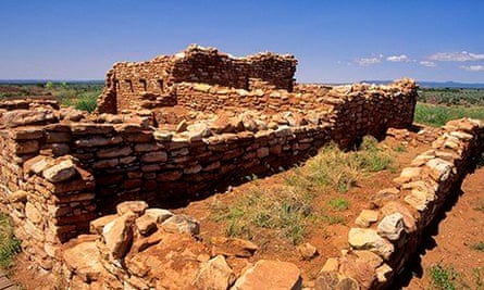 Ruins of an Anasazi pueblo Edge of the Cedars state park, Utah