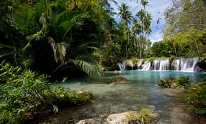 Cambugahay Falls, Siquijor, Philippines