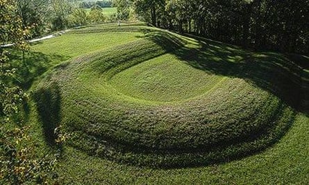 The winter solstice is celebrated at the Serpent Mound effigy