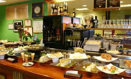 Degustación de Pintxos en Bar Zeruko