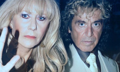 Al Pacino plays Phil Spector and Helen Mirren plays his trial lawyer