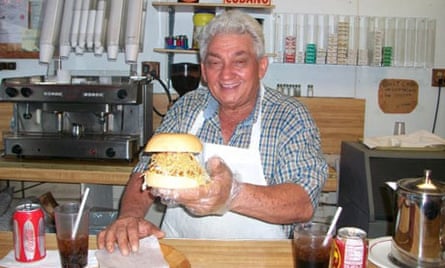 Preparing fritas - Picture of El Mago de las Fritas, Miami