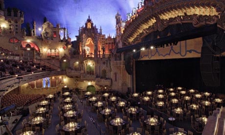 San Antonio Texas Majestic Theatre Interior, Vintage & Antique Postcards