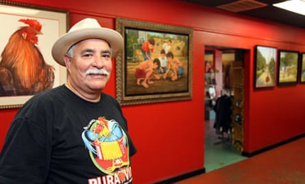 Joe Lopez, artist and owner of the Gallista Gallery
