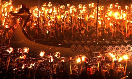Up Helly Aa: Europe's largest fire festival | Festivals | The Guardian