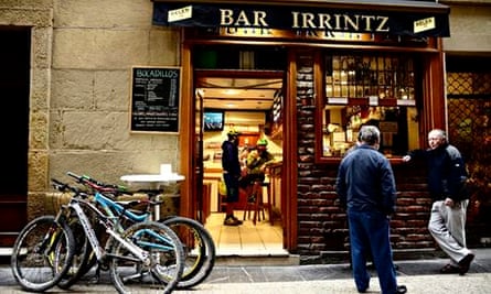 Bar Irrintz, San Sebastián.