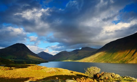 Wast Water in autumn