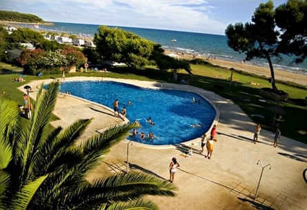 Camping Las Palmeras, nr Tarragona, Catalonia, Spain
