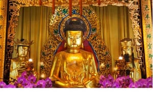 Interior of Po Lin Monastery, Hong Kong