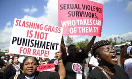 Kenya protesters Liz rape case 