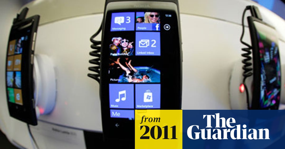 nokia takes on android with launch of windows phones nokia the guardian