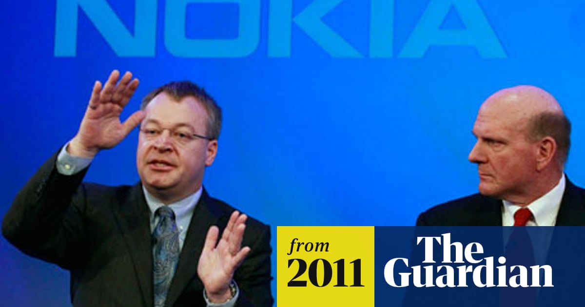 nokia and microsoft join forces in bid to win smartphone war telecommunications industry the guardian