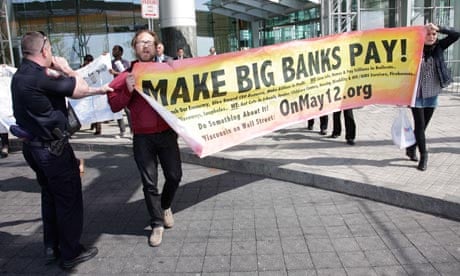 Goldman Sachs annual meeting protests