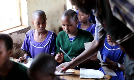 Schoolchildren in Tanzania