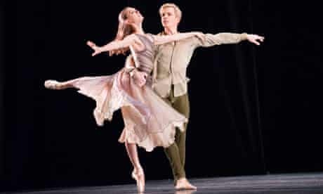 Sarah Van Patten and Tiit Helimets of the San Francisco Ballet at Sadler's Wells