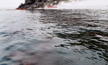 Deepwater Horizon BP Oil spill in the Gulf of Mexico