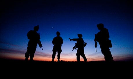 US soldiers pursue militants in Helmand province