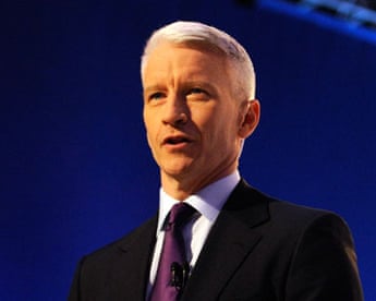 US television personality Anderson Cooper