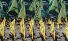 A Hezbollah rally in Beirut, Lebanon