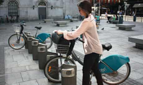 The cycle hire scheme in Dublin
