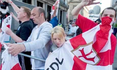 English Defence League Extremism Muslim Police