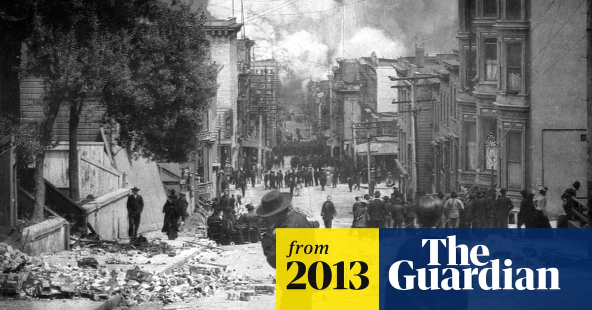 The San Francisco earthquake - a picture from the past