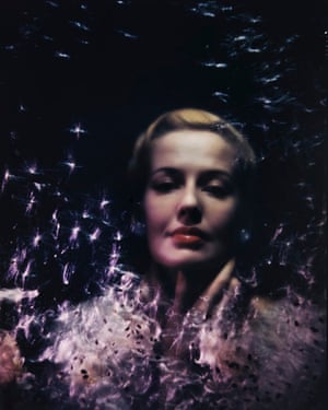 Woman under water, 1955 - a picture from the past