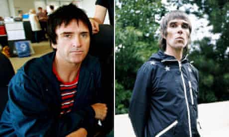Johnny Marr and Ian Brown