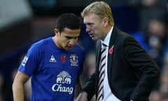 David Moyes Tim Cahill Everton Australia