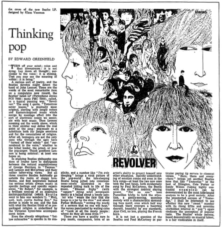 Thinking pop: Revolver by The Beatles.