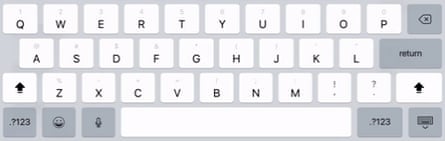 Apple’s new Quicktype keyboard for iOS 11.